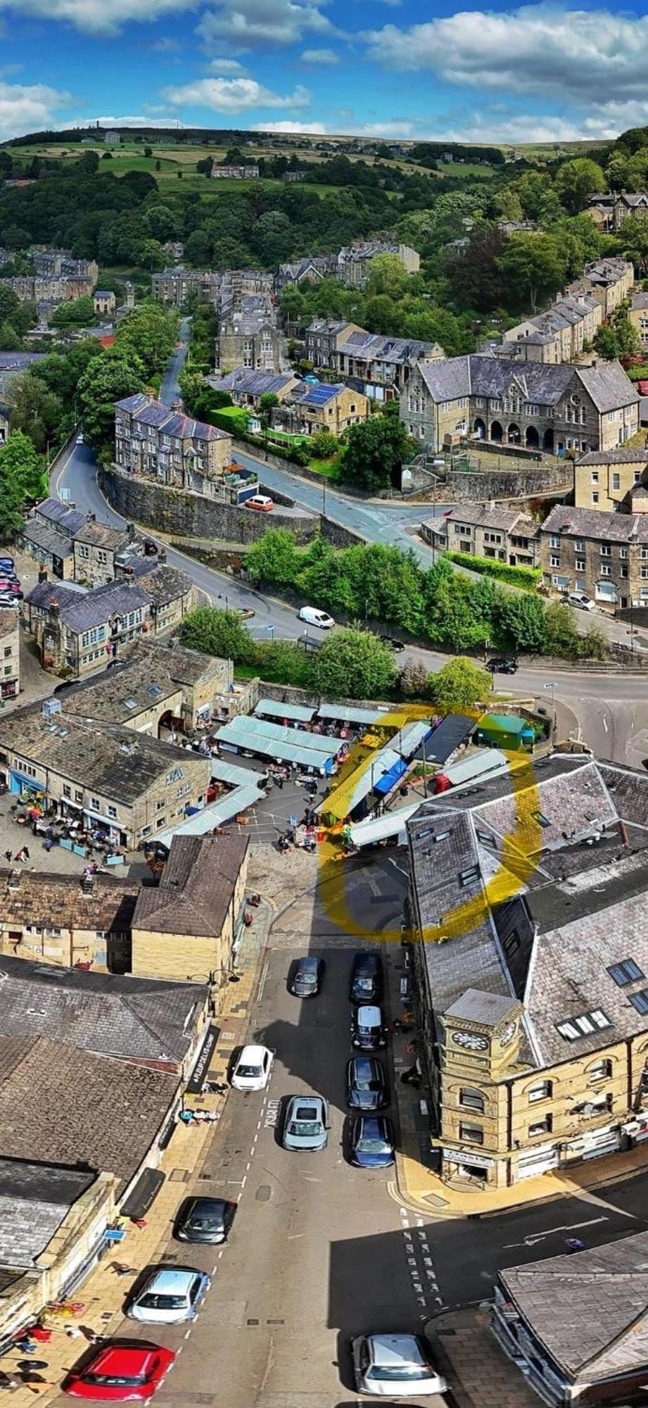 Stylish Apartment In The Centre Of Hebden Bridge. Eksteriør billede